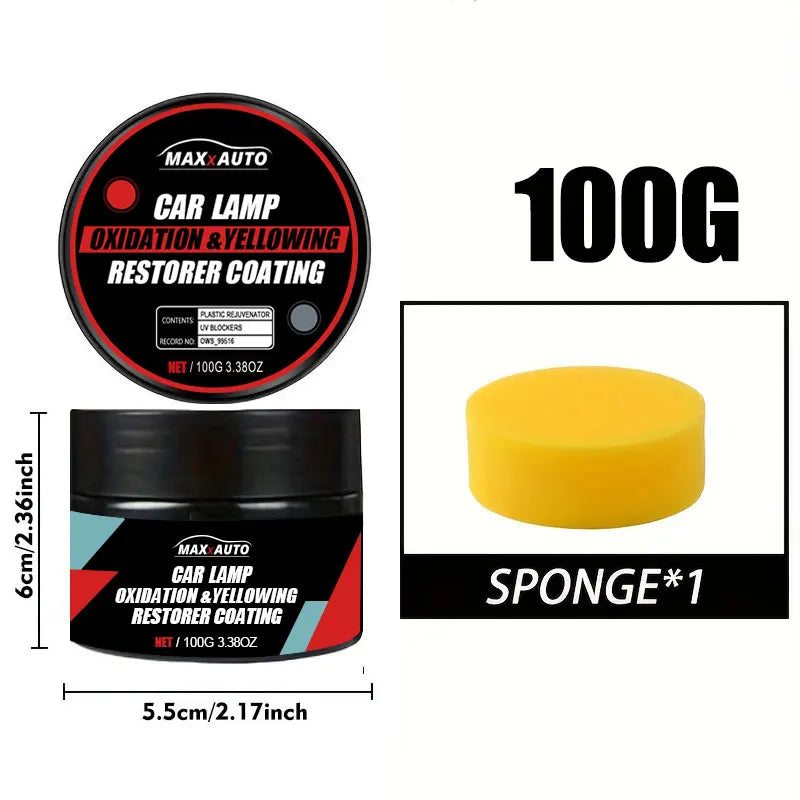 Car Plastic Restorer Back To Black Gloss Auto Interior Leather & Panel Renewal Wax Coating Agent Auto Polish And Repair Coating